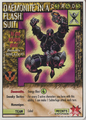 Daemonite In A Flash Suit [White Border]